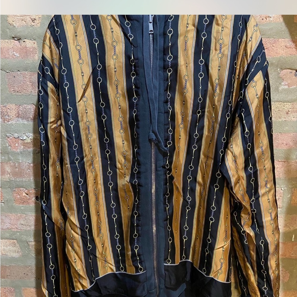 Gucci Men Jumper Hooded Distressed Full Zip Heavy Reversible Jacket - Picture 4 of 10